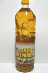 Olej rzepakowy 1l zimnotłoczony Lompart
