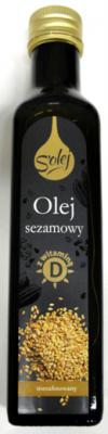 Olej sezamowy nierafinowany 250ml Solej Oleofarm