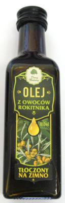 Olej z owoców rokitnika tłoczony na zimno 100ml Dary Natury