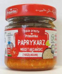 Paprykarz z kaszą jaglaną 160g Primavika