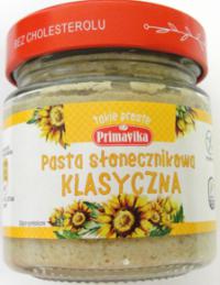 Pasta słonecznikowa klasyczna 160g Primavika