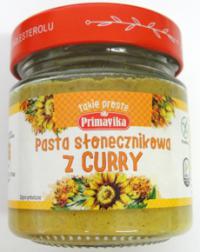 Pasta słonecznikowa z curry 160g Primavika