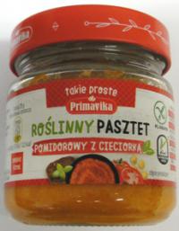 Pasztet pomidorowy z cieciorką 160 g Primavika