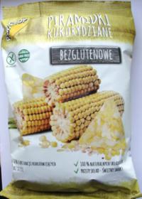 Piramidki kukurydziane bezglutenowe 80g Popcrop