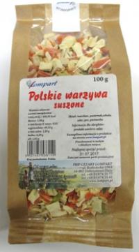 Polskie warzywa suszone 100g Lompart
