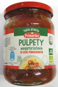 Pulpety wegetariańskie w sosie pomidorowym 430g Primavika