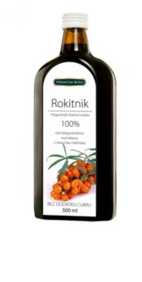 Rokitnik - sok z owoców rokitnika 500ml Premium Rosa