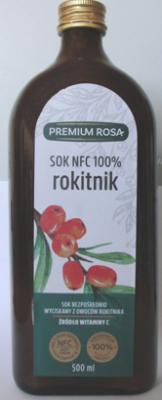 Rokitnik - sok z owoców rokitnika 500ml Premium Rosa