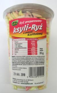 Ryż preparowany w polewie ksylitolowej 35g Aka