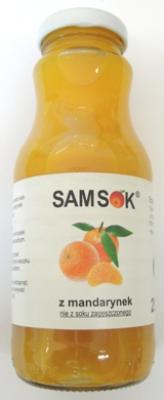 Sam sok z mandarynek bez cukru 250 ml Viands