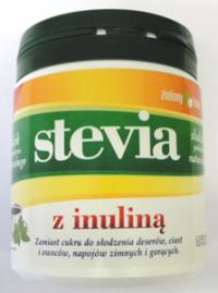Słodzik pochodzenia naturalnego Stevia z inuliną 140g Domos