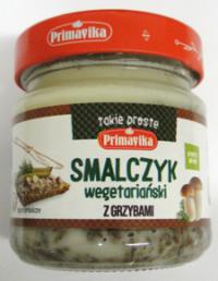 Smalczyk wegetariański z grzybami 160g Primavika