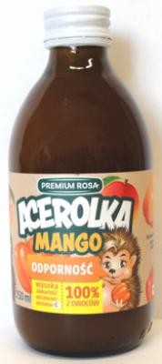 Sok acerolka, mango bez dodatku cukru 250ml Premium Rosa