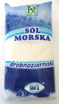 Sól morska drobna 500g Radix-Bis