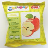 Suszone chipsy z jabłka z sokiem z ananasa 18g Crispy Natural
