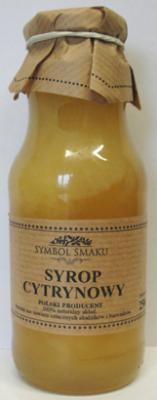 Syrop cytrynowy 250ml Symbol Smaku
