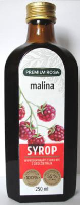 Syrop malinowy 250ml Premium Rosa