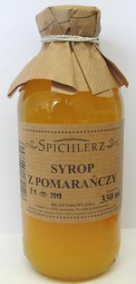 Syrop pomarańczowy 330ml Spichlerz