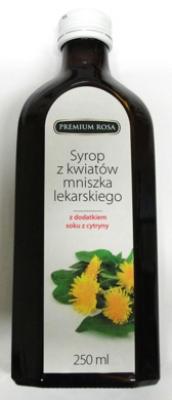 Syrop z kwiatów mniszka lekarskiego 250 ml Premium Rosa Premium Rosa (suplement diety)