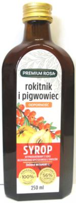 Syrop z pigwowca i rokitnika 250ml Premium Rosa