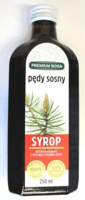 Syrop z wyciągu z pędów sosny 250ml Premium Rosa (suplement diety)