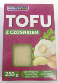 Tofu z czosnkiem kostka 250g NaturAvena