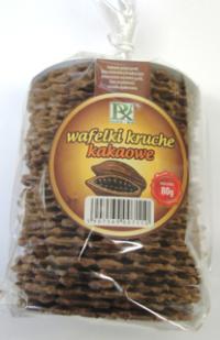 Wafelki kruche kakaowe 80g Radix-Bis