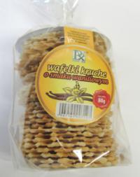 Wafelki kruche o smaku waniliowym 80g Radix-Bis