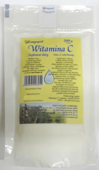 Witamina C kwas l-askorbinowy 200g Lompart suplement diety