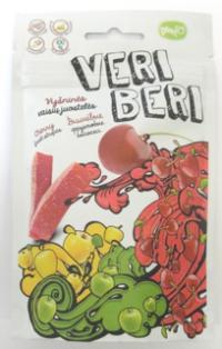 Żelki wiśniowe bez cukru 50g Veri Beri